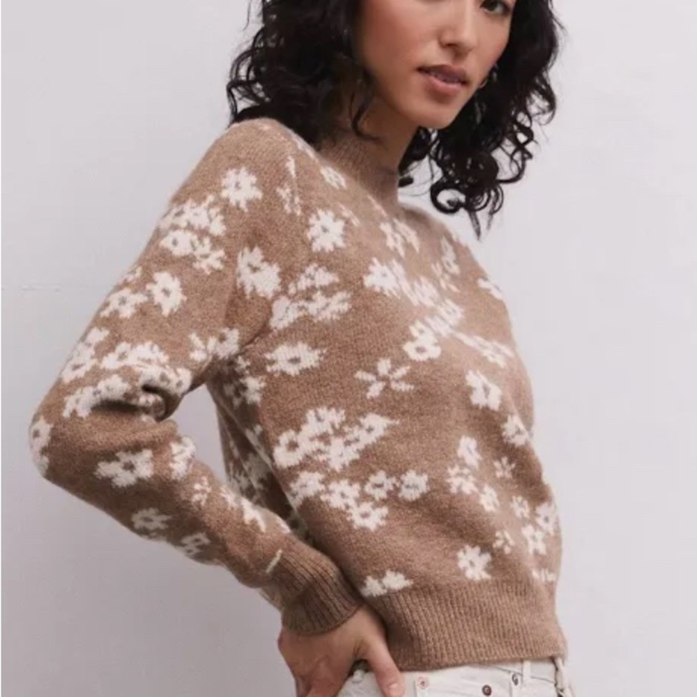 Z Supply Tory Floral Sweater